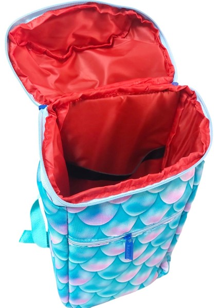 Ocean Mavi Desenli Günlük-Okul Çantası 35X25