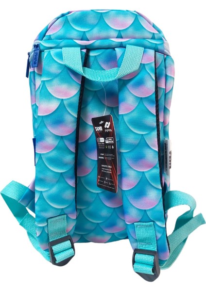 Ocean Mavi Desenli Günlük-Okul Çantası 35X25