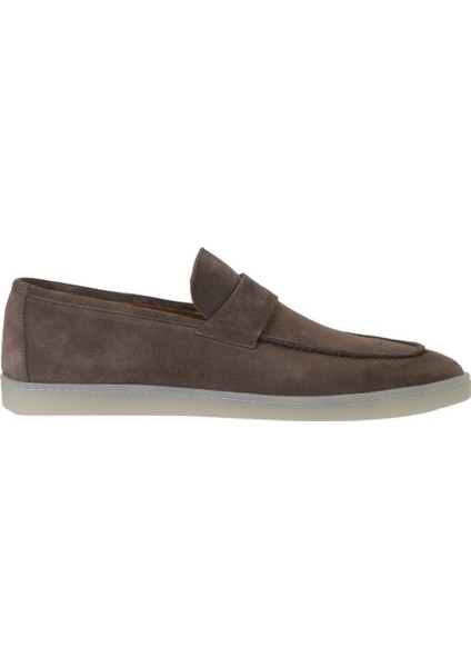 Vizon Süet Erkek Loafer 11M22288