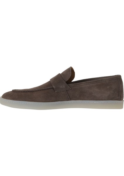 Vizon Süet Erkek Loafer 11M22288