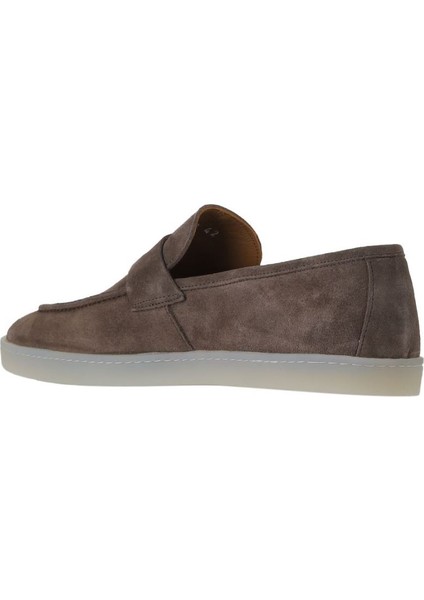 Vizon Süet Erkek Loafer 11M22288