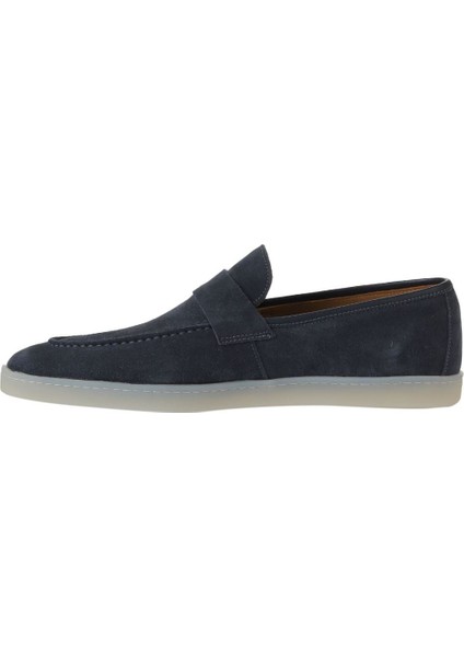 Yeşil Koyu Süet Erkek Loafer 11M22288