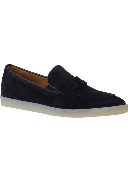 Lacivert Deri Erkek Loafer 11M22058 modelleri