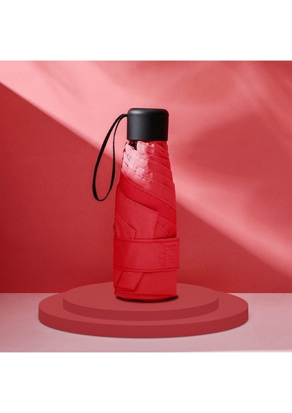 Düz Renk Mini Güneş Şemsiyesi (Yurt Dışından)