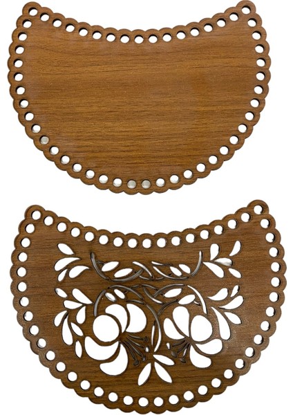 Ahşap Çanta Kenarı Ceviz (25X19)