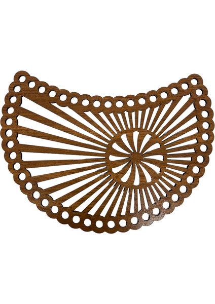 Ahşap Çanta Kenarı Ceviz (20X15)