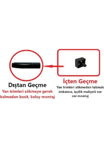 Opel Astra H Bagaj Pandizot Klipsi - Dıştan , Kolay Montaj- 1.sınıf Kaliteli Ürün modelleri