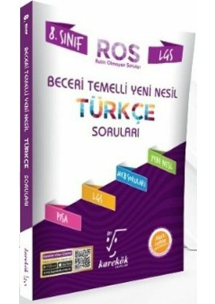 8. Sınıf LGS Türkçe Beceri Temelli Yeni Nesil Sorular