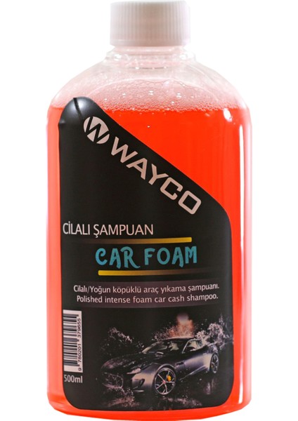 Cilalı Oto Şampuan 500 ml