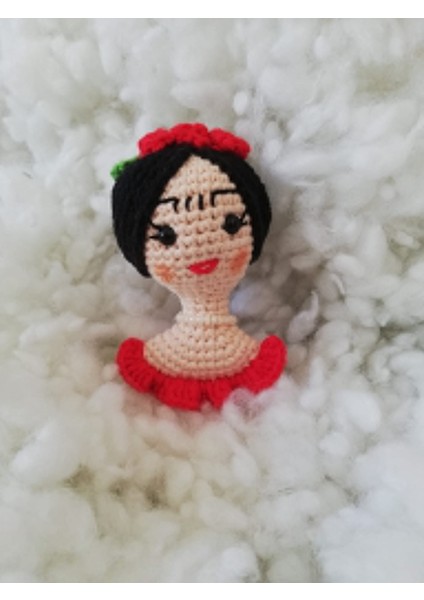 Frida Anahtarlık Amigurumi Oyuncak