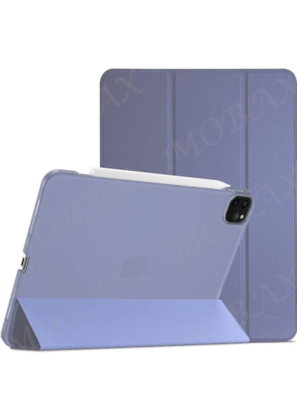 Apple iPad Pro 11 4. Nesil 3. Nesil 2022 2021 Kılıf PU Deri Smart Standlı Case A2377 A2459 A2301 A2460