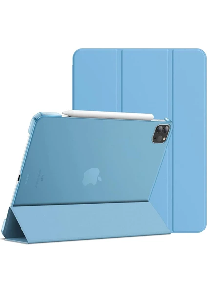 Apple iPad Pro 11 4. Nesil 3. Nesil 2022 2021 Kılıf PU Deri Smart Standlı Case A2377 A2459 A2301 A2460