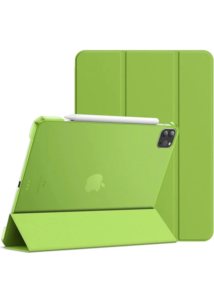 Apple iPad Pro 11 4. Nesil 3. Nesil 2022 2021 Kılıf PU Deri Smart Standlı Case A2377 A2459 A2301 A2460