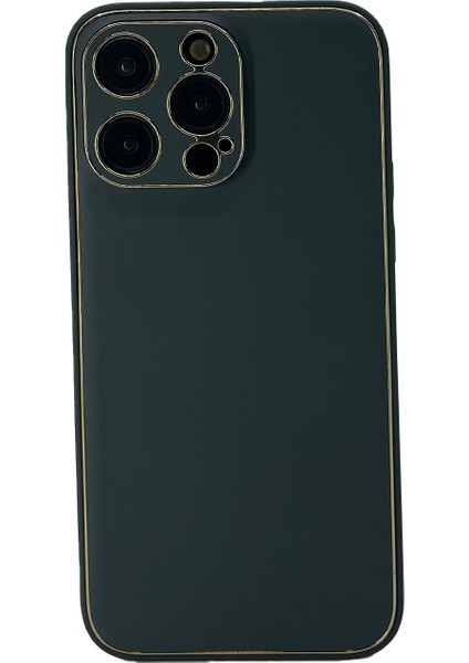 Apple iPhone 14 Pro Uyumlu Coco Leather Seri Arka Koruma Kılıf