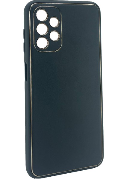 Samsung Galaxy A53 Uyumlu Coco Leather Seri Arka Koruma Kılıf