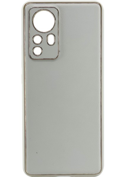 Xiaomi Mi 12 Pro Uyumlu Coco Leather Seri Arka Koruma Kılıf