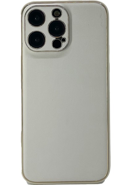 Apple iPhone 14 Pro Uyumlu Coco Leather Seri Arka Koruma Kılıf