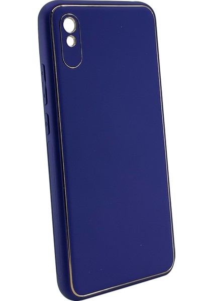 Xiaomi Redmi 9A Uyumlu Coco Leather Seri Arka Koruma Kılıf