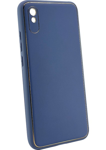 Xiaomi Redmi 9A Uyumlu Coco Leather Seri Arka Koruma Kılıf