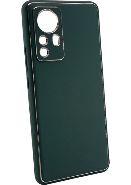 Xiaomi Mi 12 Pro Uyumlu Coco Leather Seri Arka Koruma Kılıf