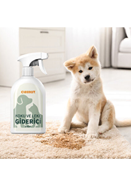 Köpek Koku Giderici ve Leke Çıkarıcı  Sprey 500 Ml.