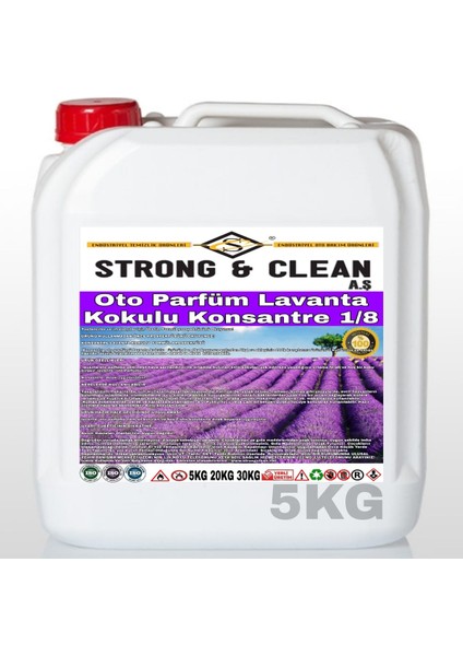 Oto Parfüm Konsantre 1/8 Lavanta Kokusu 5kg