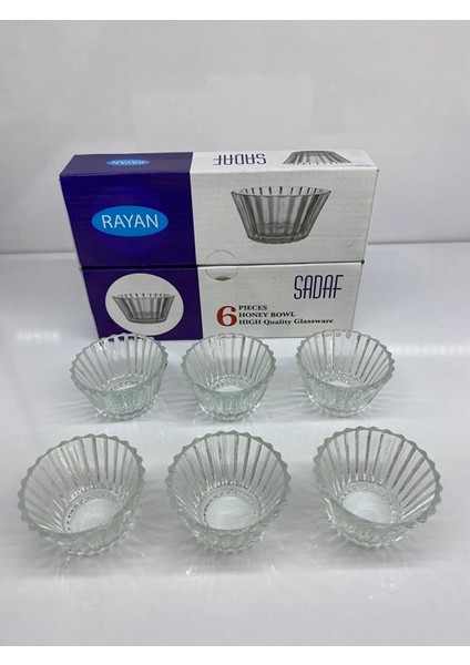 Sadaf 6 Lı Lokumluk, Mini Sosluk, Reçellik, Honey Bowl fiyatları