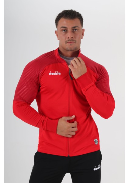 Premium Kamp Eşofmanı Tek Üst Kırmızı fiyatları