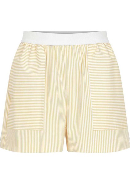 Çizgili Şort Standart Renk Y2312606_089