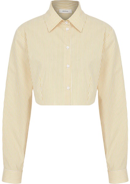 Crop Gömlek Standart Renk Y2313517_089