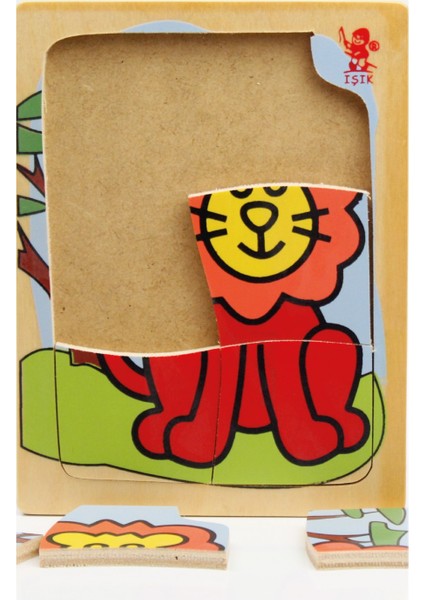 Aslan Ahşap Puzzle fiyatları