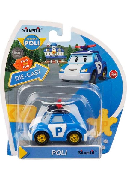 Robocar Poli Metal Araç Figürleri - Poli