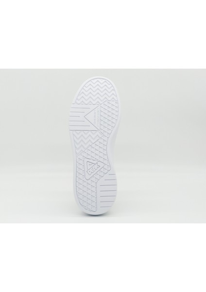 Erkek Beyaz Kırmızı Desenli Kaymaz Taban Ortopedik Garantili Rahat Hafif Günlük Deri Yürüyüş Koşu Sneaker Spor Ayakkabı