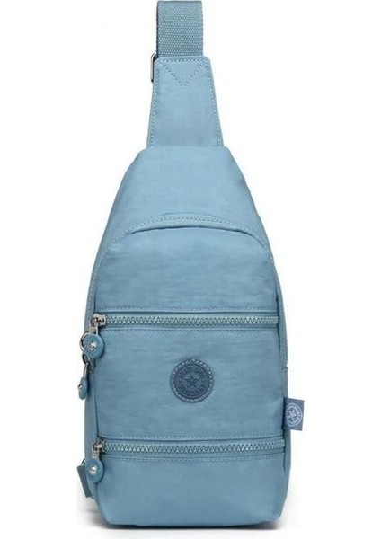 Krinkıl Buz Mavi Kadın Body Bag SMB3051