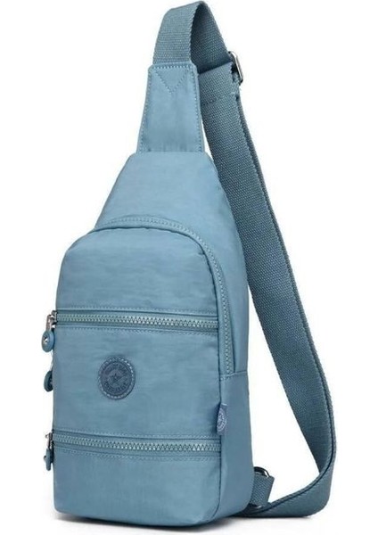 Krinkıl Buz Mavi Kadın Body Bag SMB3051 modelleri