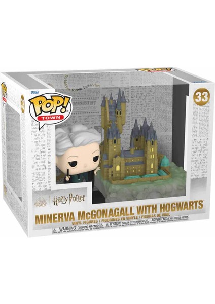 Town Harry Potter: Minerva Mcgonagall With Hogwarts