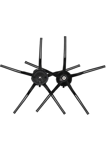 Roborock Q7 Max Uyumlu 2'li Siyah Yan Fırça