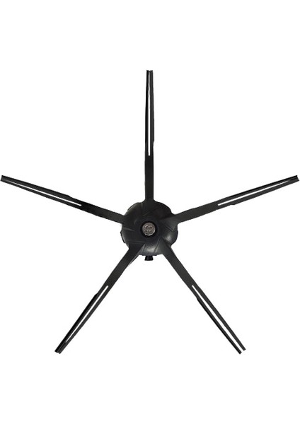 Roborock Q7 Max Uyumlu 2'li Siyah Yan Fırça