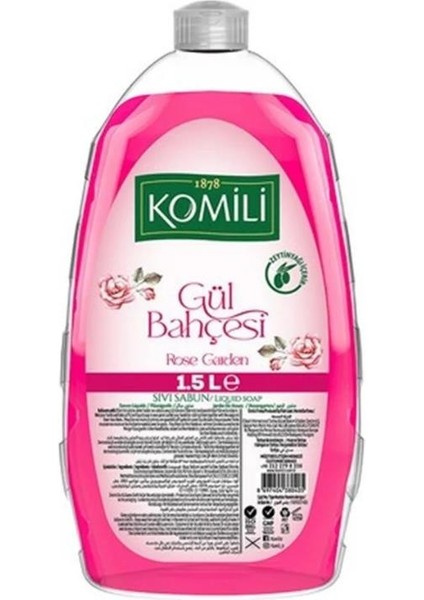 Sıvı Sabun Gül Bahçesi 1.5 lt