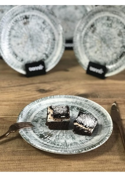 Odette Serisi 6’Lı Tatlı Tabağı 19 Cm Odtolgrm19dz