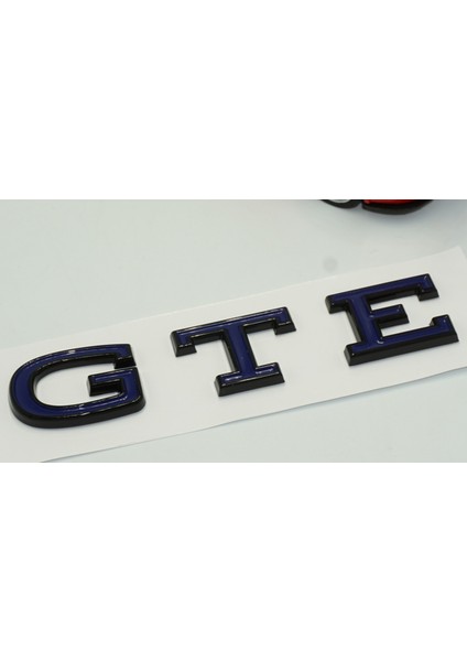 Volkswagen Golf 8 Mk8 Gte Bagaj 3m 3D Mavi Siyah Yazı Orjinal Ürün