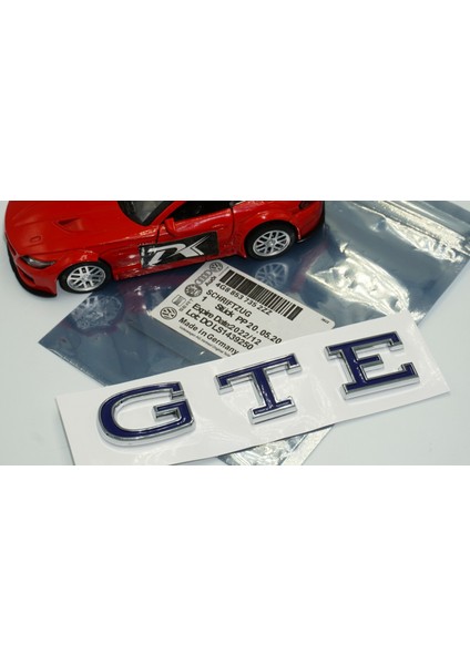 Volkswagen Golf 8 Mk8 Gte Bagaj 3m 3D Mavi Gümüş Yazı Orjinal Ürün indirimleri