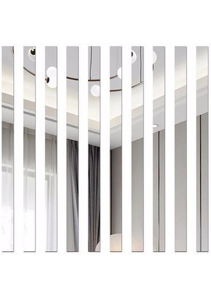 Duvar ve Dekorasyon Çıtası Kendinden Yapışkanlı 3 cm Gümüş (1 Rulo 10 Mt) modelleri