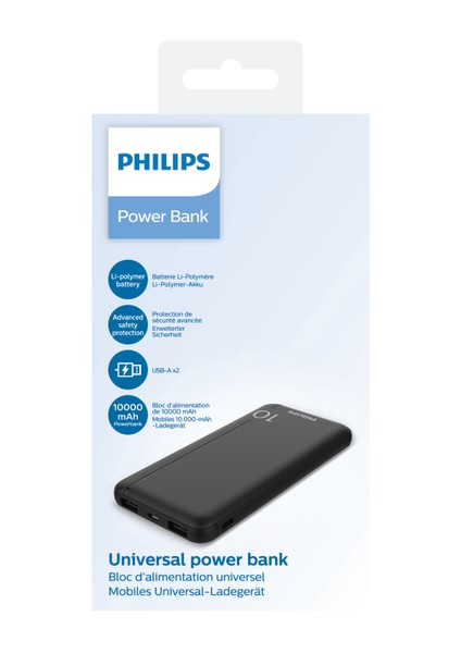 DLP9520C/00 10,000MAH Powerbank Pd, Qc, 15 W  Kablosuz Hızlı Şarj Özelliği