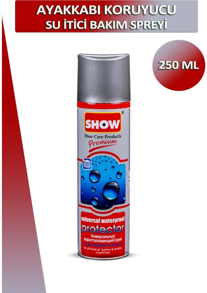 Show Ayakkabı Koruyucu ve Su Itici Bakım Spreyi 250 ml