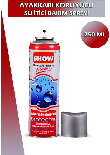 Show Ayakkabı Koruyucu ve Su Itici Bakım Spreyi 250 ml