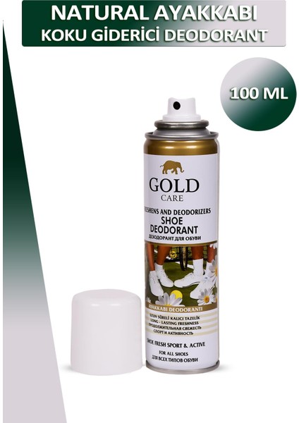 Gold Care Koku Giderici ve Önleyici Ayakkabı Deodorantı 100 ml