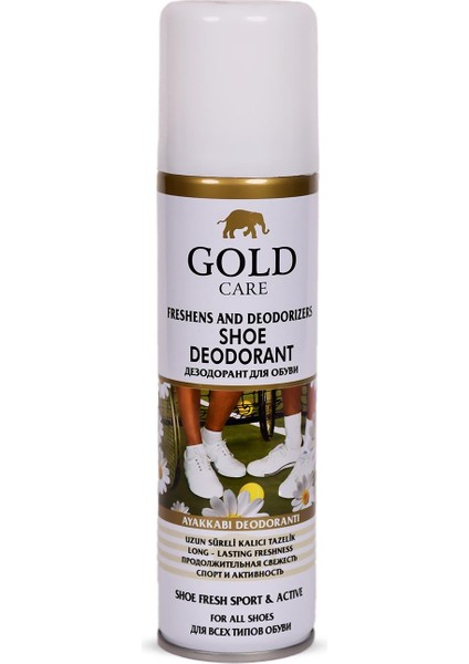 Gold Care Koku Giderici ve Önleyici Ayakkabı Deodorantı 100 ml