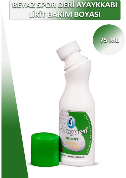 Penguen Sport Deri Likit Ayakkabı Bakım Boyası 75 ml