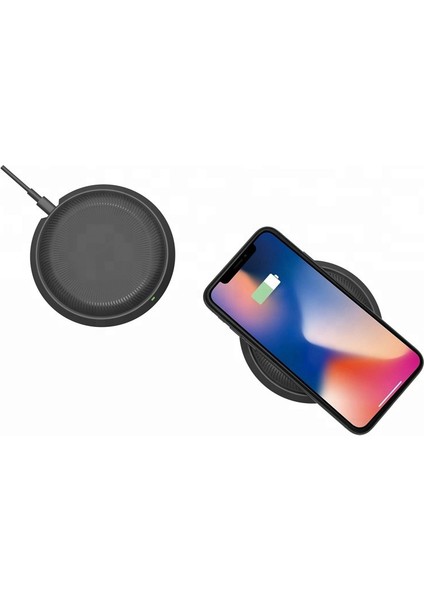 Wireless Charger Pad 10W Kablosuz Hızlı Şarj Cihazı Android Apple Iphoneuyumlu Şarz Standı